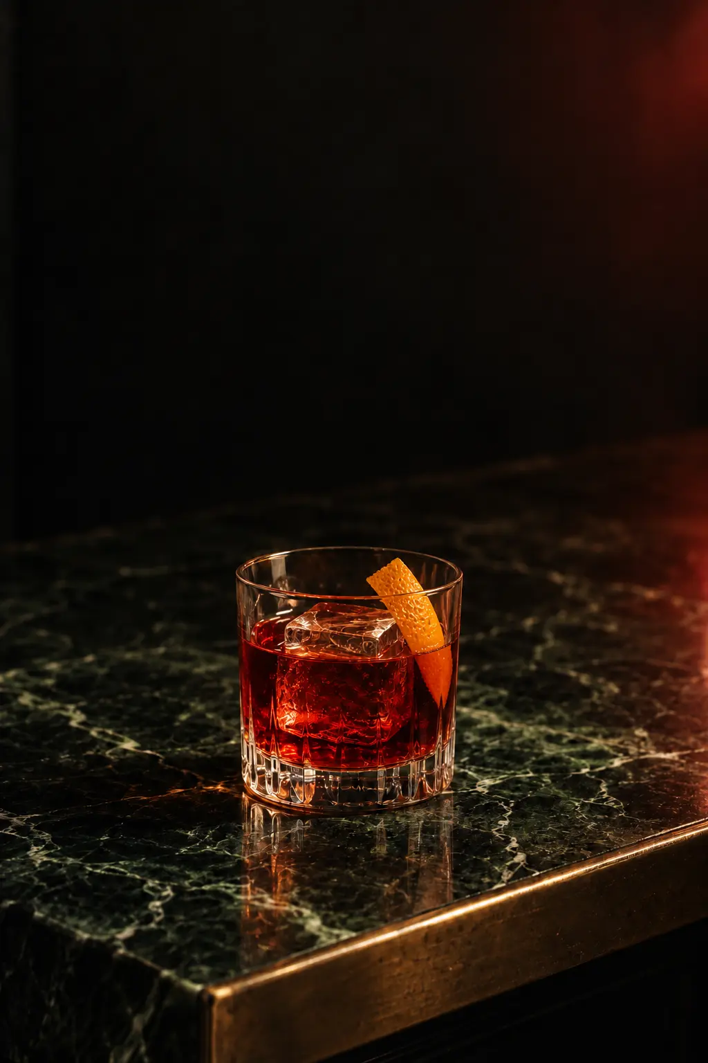 Negroni, Gin, Campari, vermouth rouge