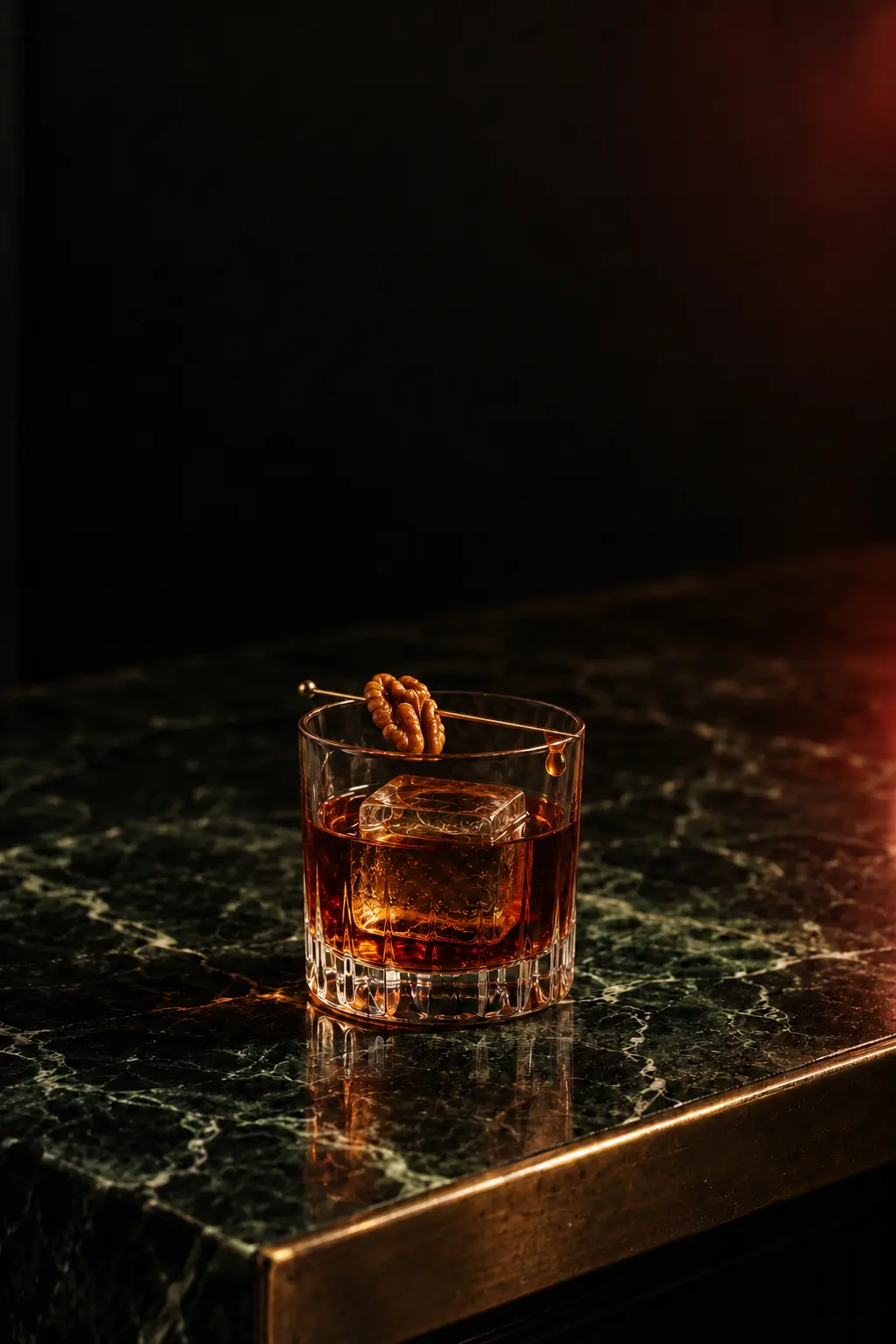 Sous-bois, Rhum vieilli, érable fumé, noix, beurre noisette